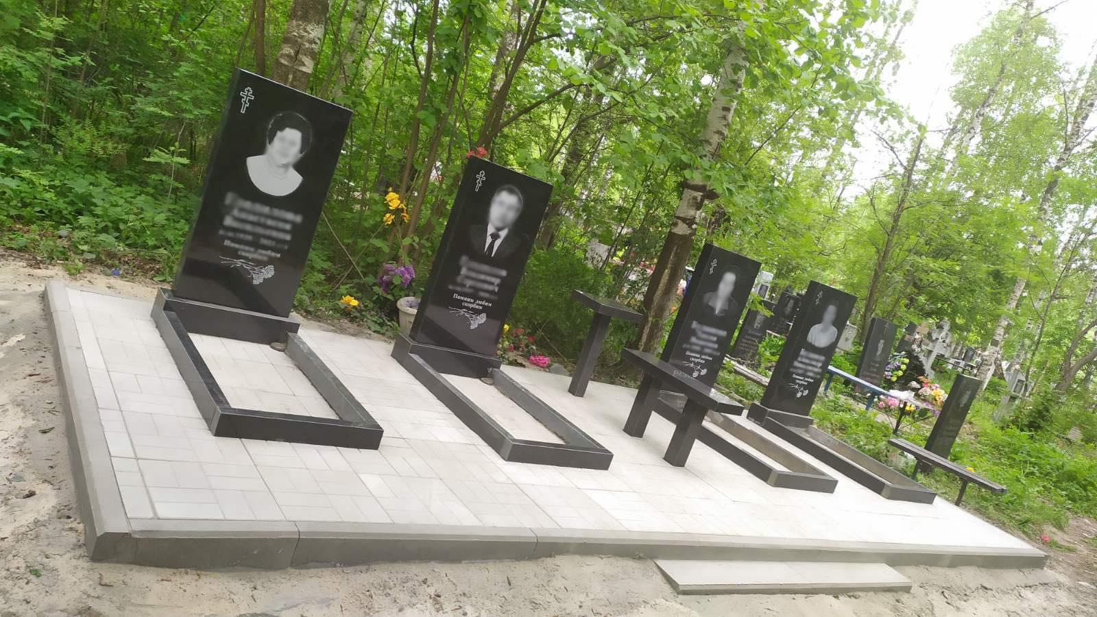 Гранитные и мраморные памятники