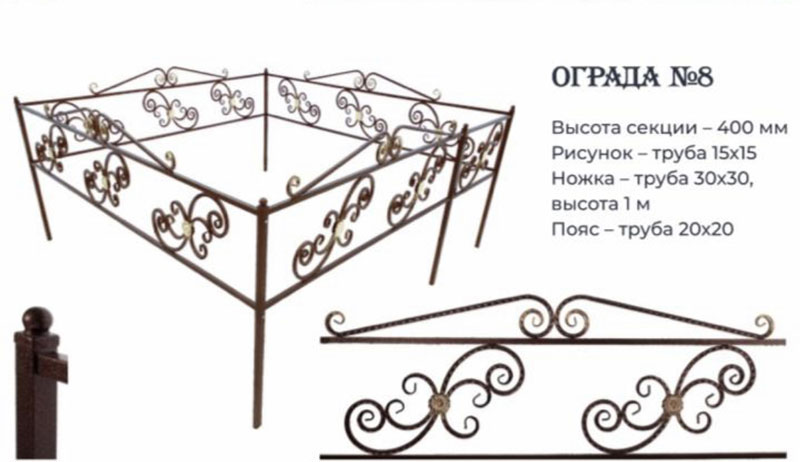 Ограда на могилу Нижний Новгород