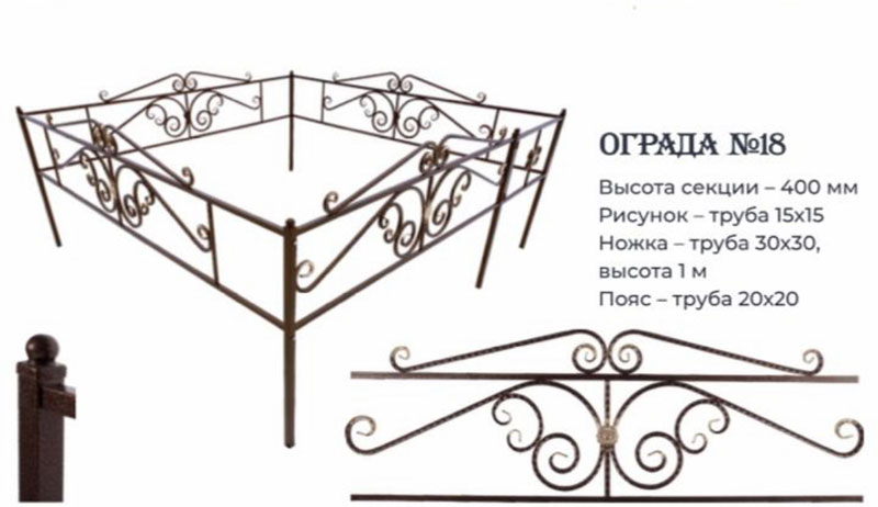 Ограда на могилу Нижний Новгород